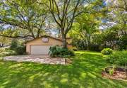 Northern aerial view of your home and spacious back yard