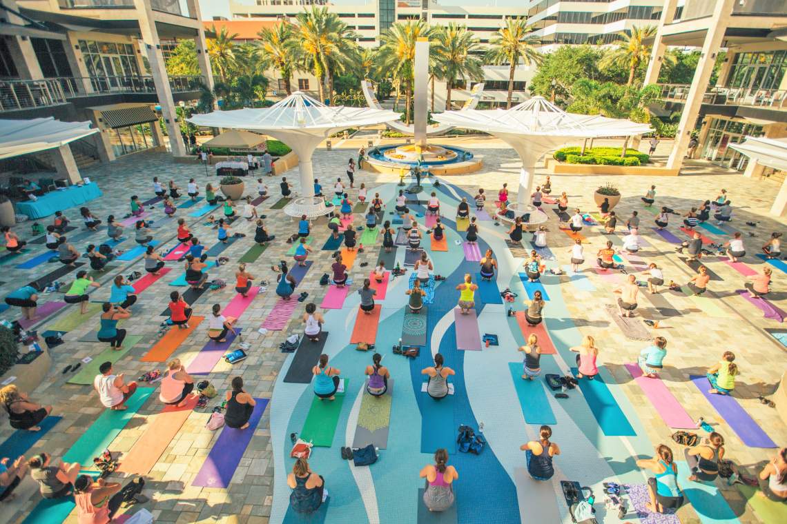 Yoga at the Sundial Downtown